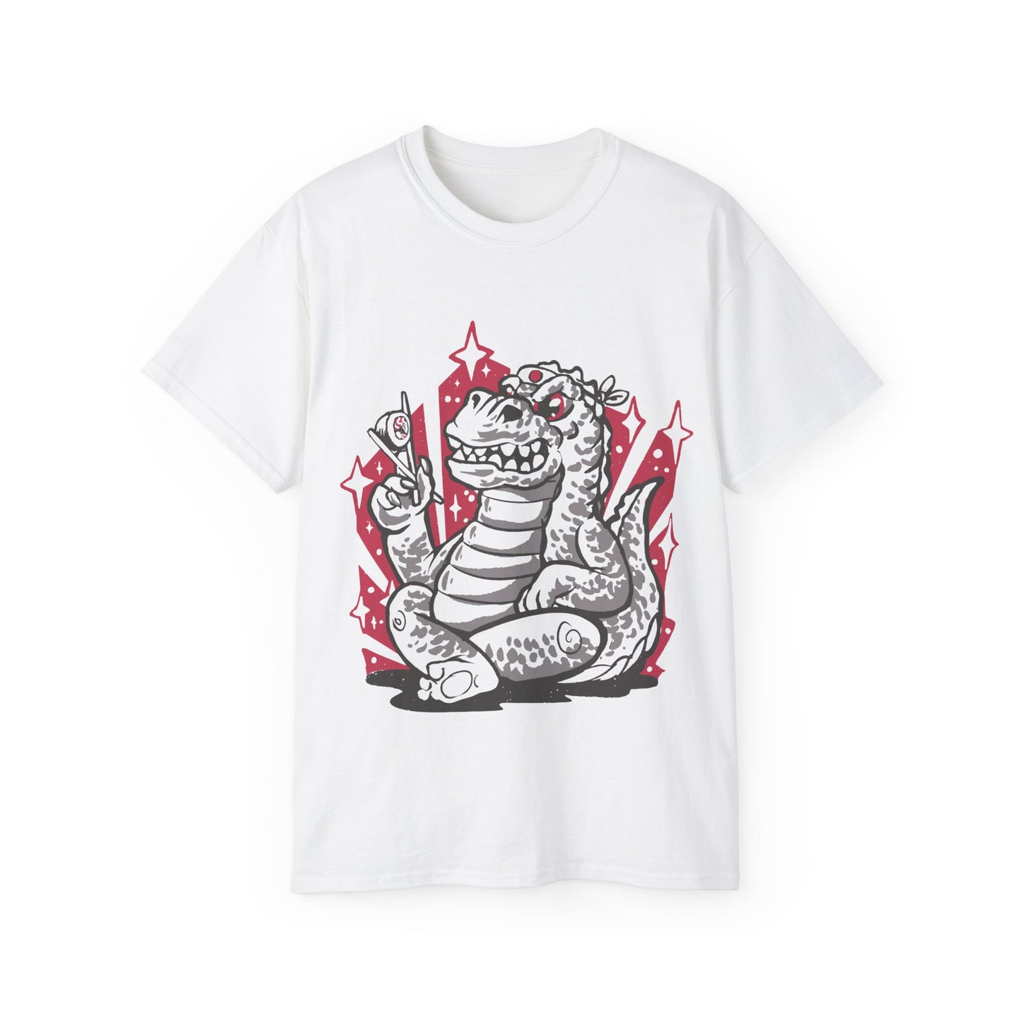 Womens Sushi Dragon Tee 4