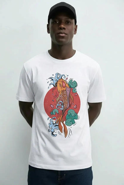 Mens Koi Fish Tee 3
