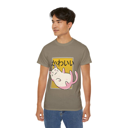 Mens Kawaii Cat Tee