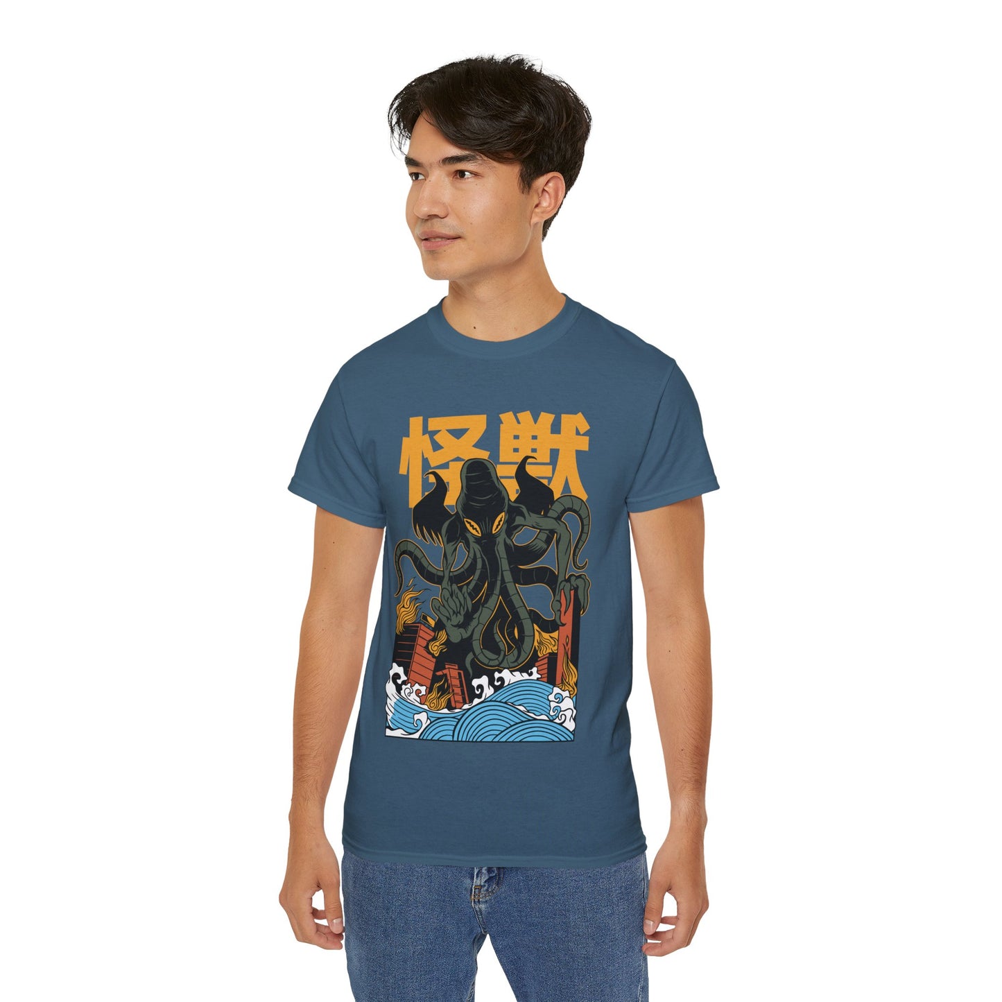 Mens Cthulhu Kaiju Tee