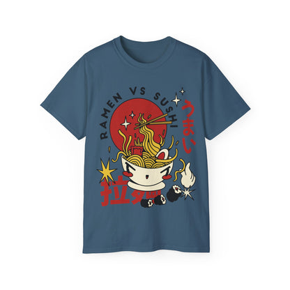 Mens Retro Ramen Cartoon Tee