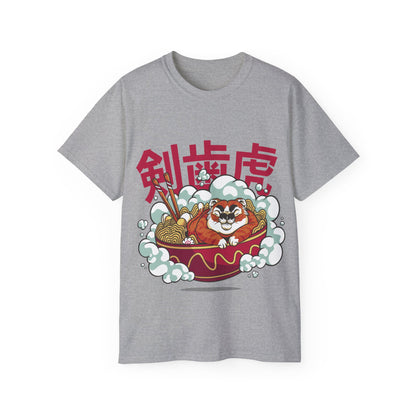 Womens Sleepy Tiger Ramen Tee