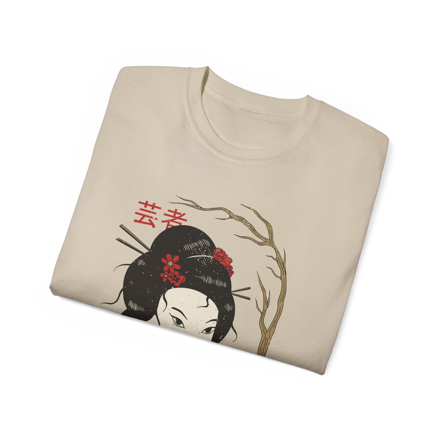 Mens Geisha Illustration Tee