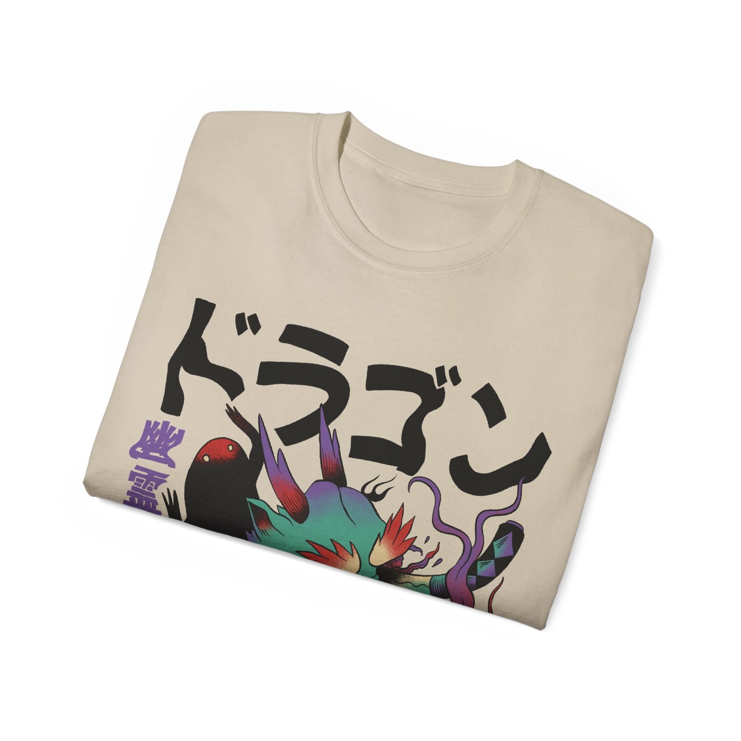 Womens Psychedelic Dragon Tee