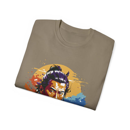 Mens Colourful Samurai Tee