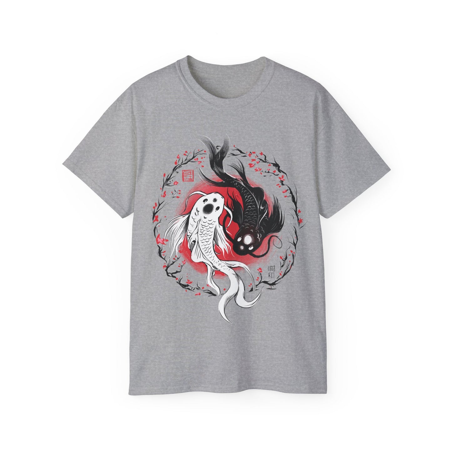 Mens Koi Yin Yang Tee