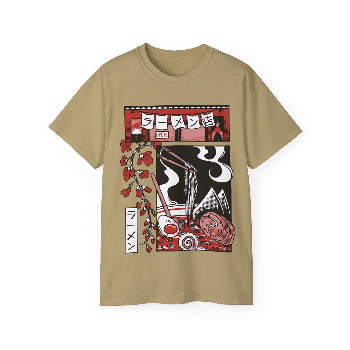 Mens Illustration Ramen Tee