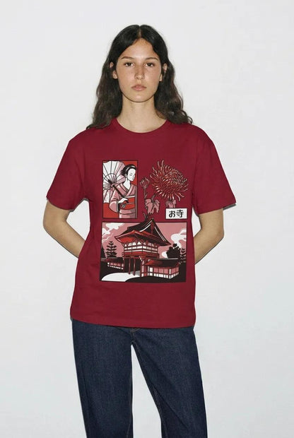 Womens Comic Geisha Tee