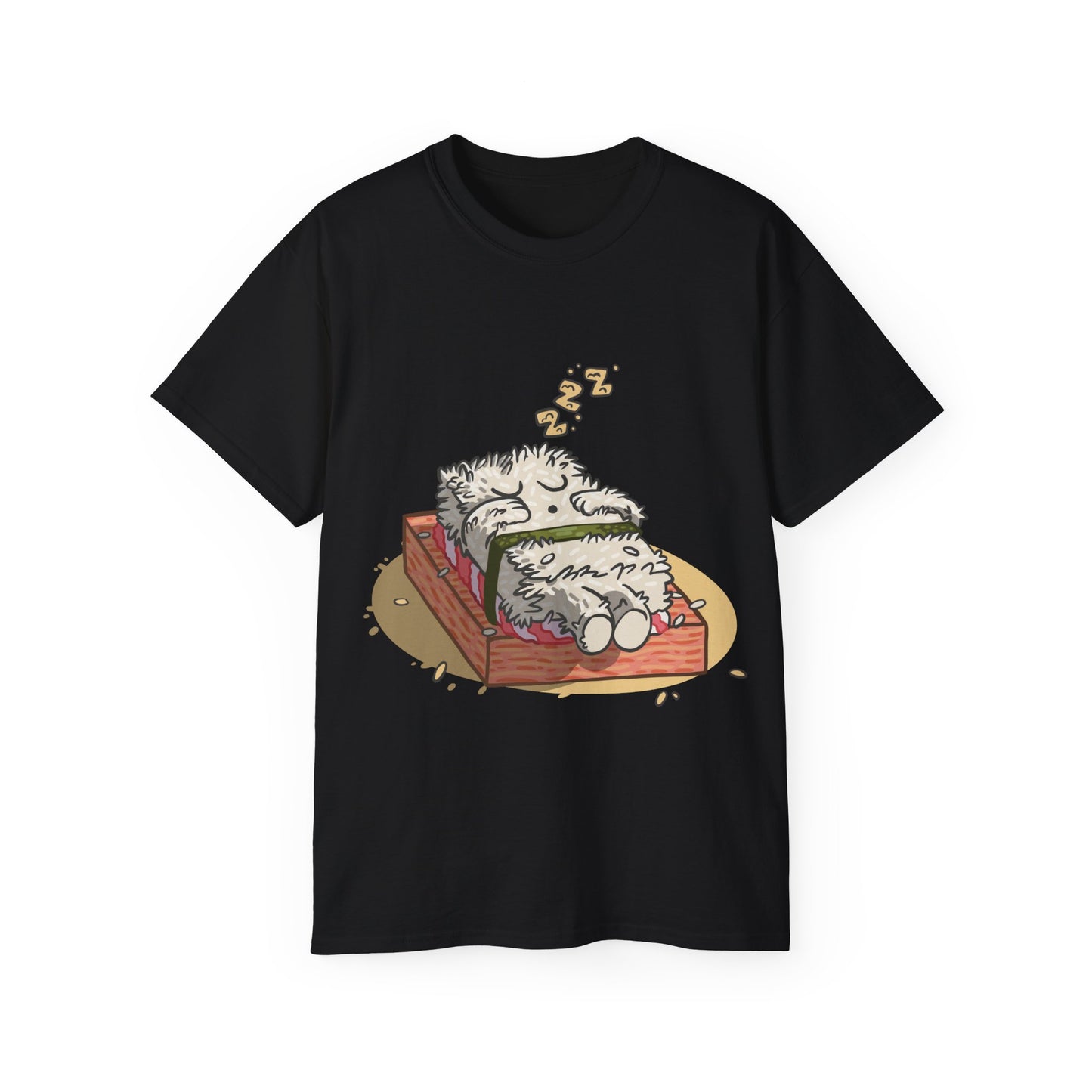 Mens Sleeping Sushi Tee