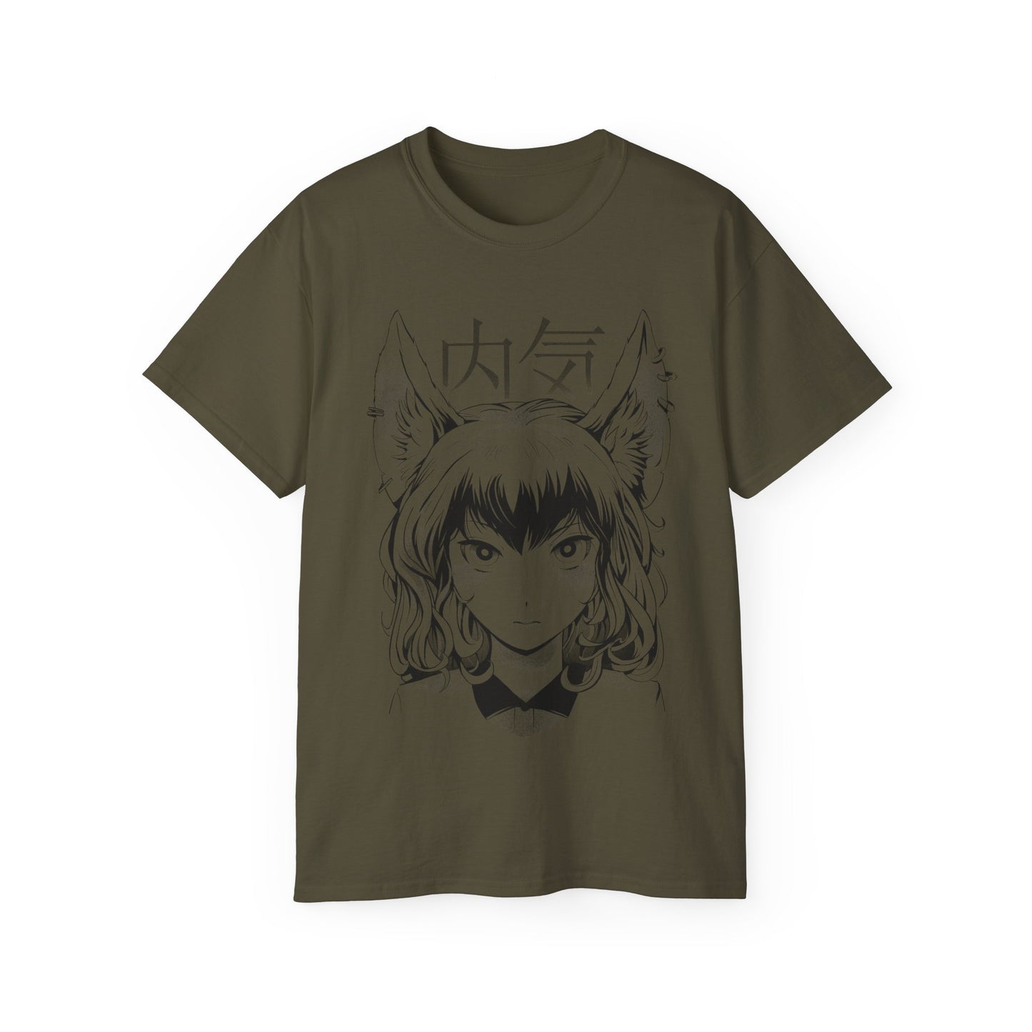 Mens Kitsune Girl Tee