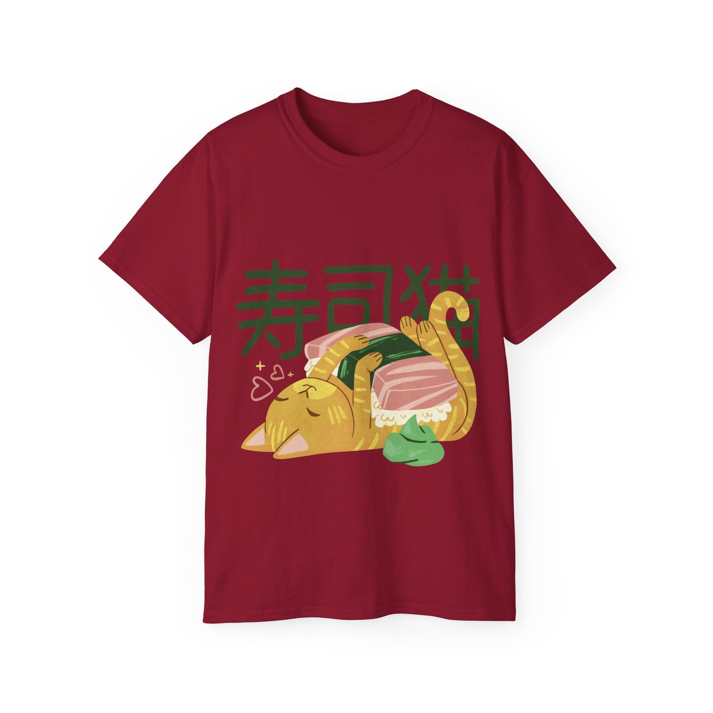 Womens Sushi Cat Tee