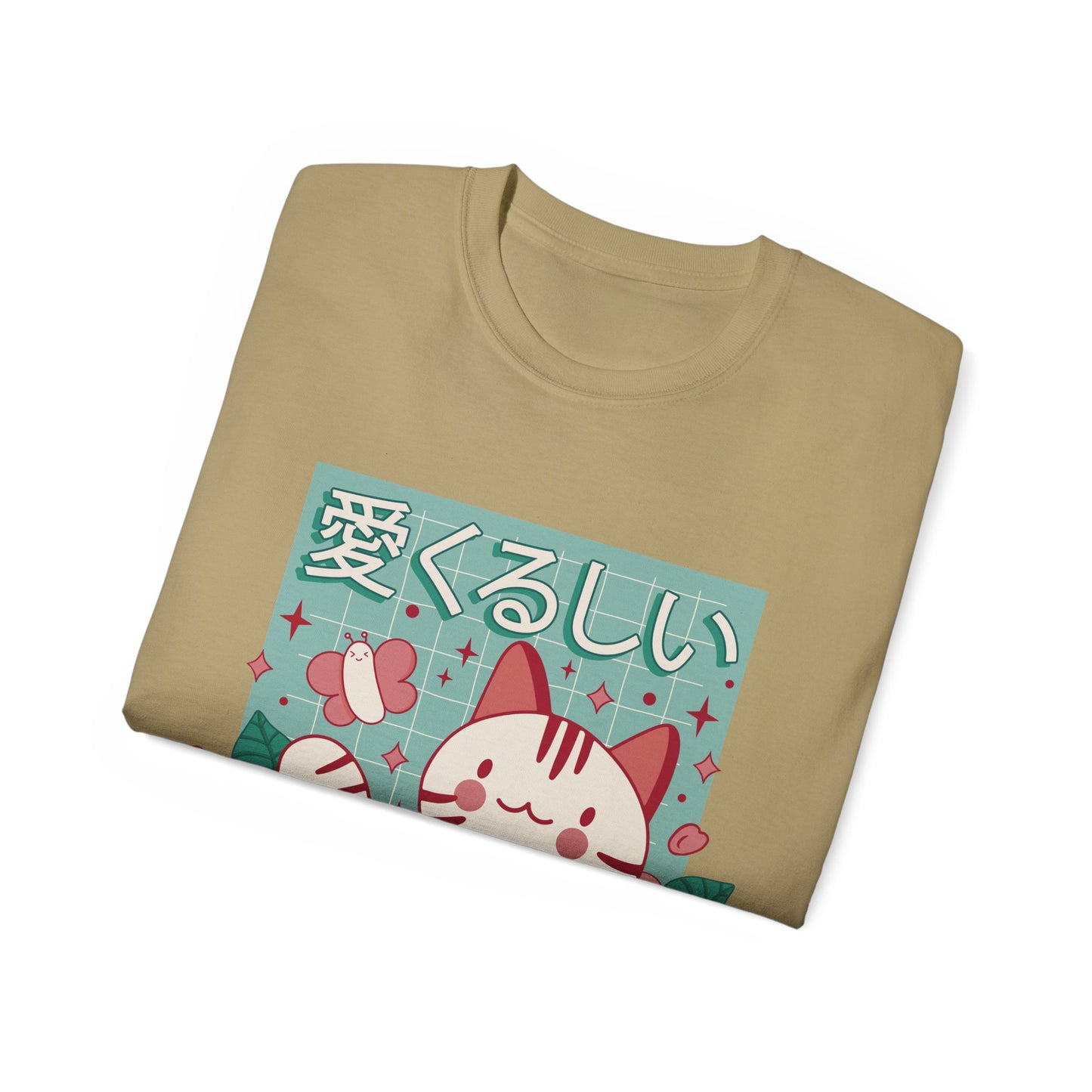 Mens Sakura Cat Tee