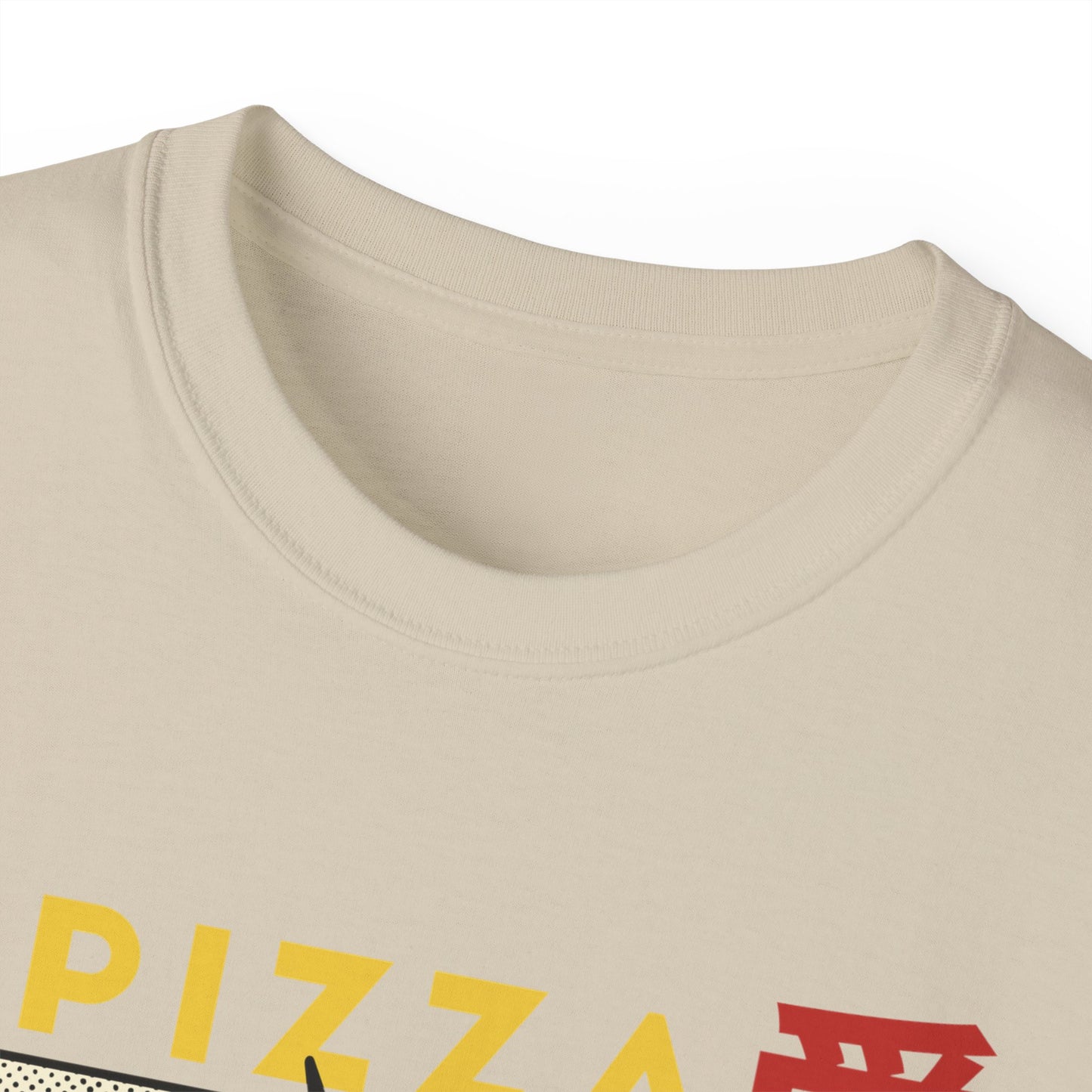 Mens Cartoon Pizza Tee