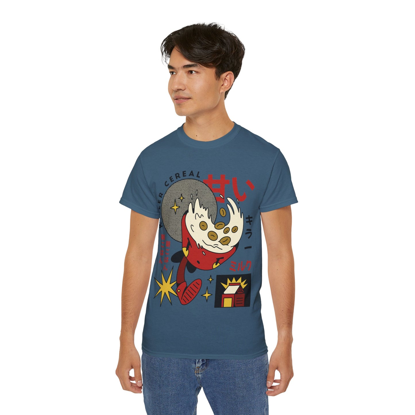 Mens Cartoon Cereal Killer Tee