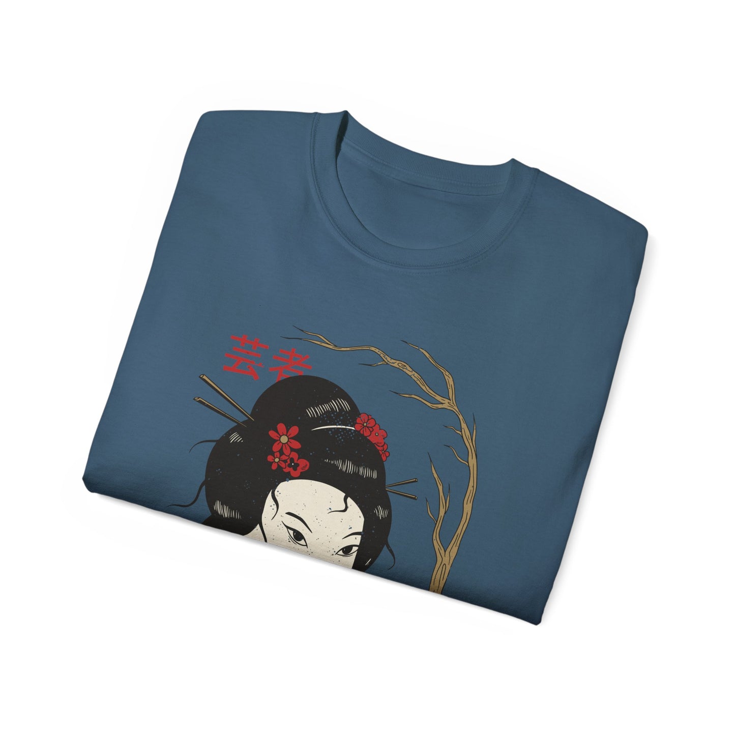 Mens Geisha Illustration Tee