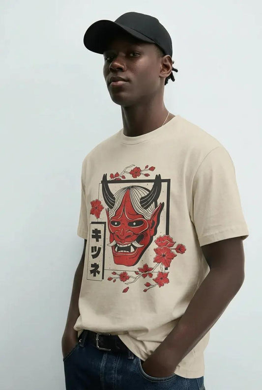 Mens Demon Sakura Tee