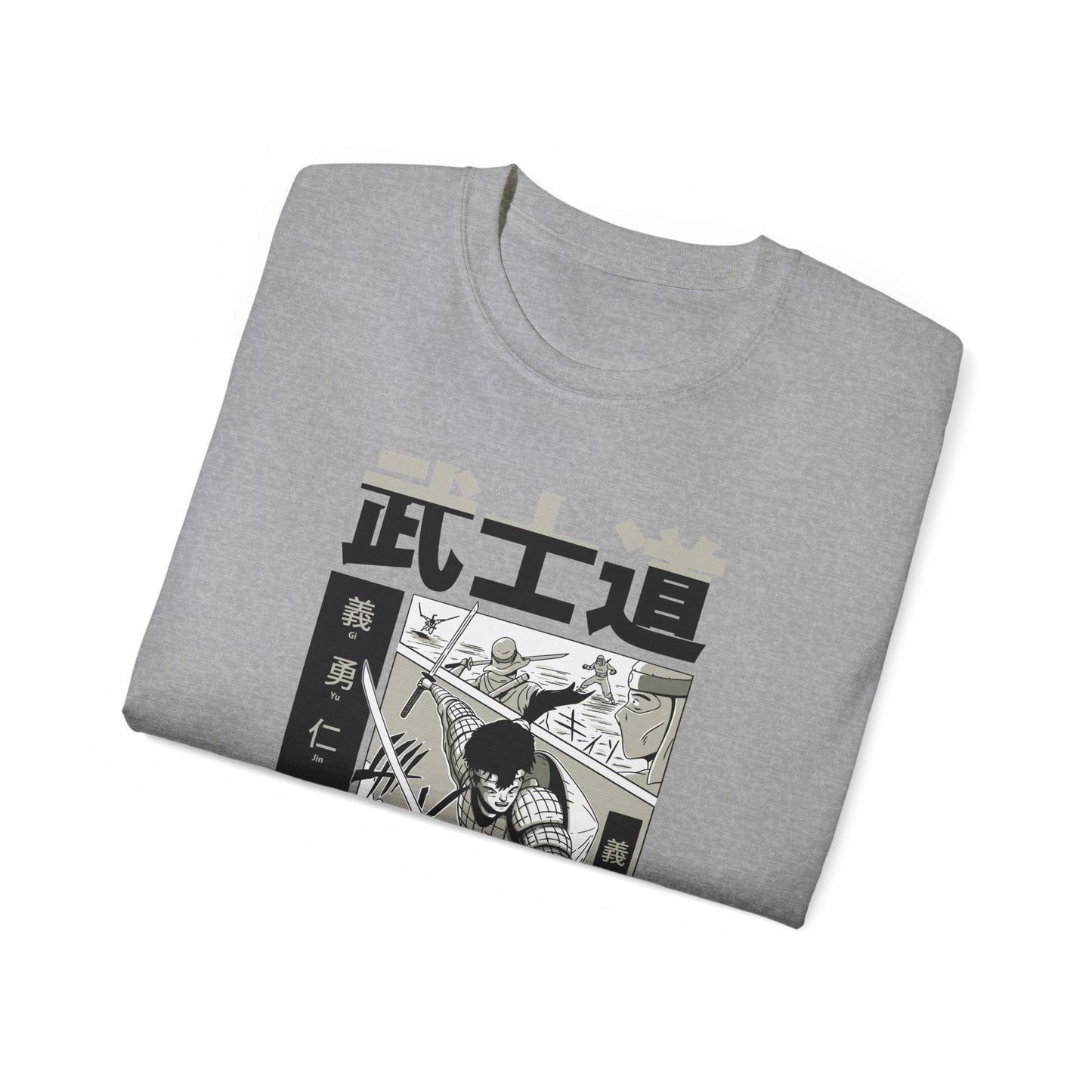 Mens Samurai Fighting Tee