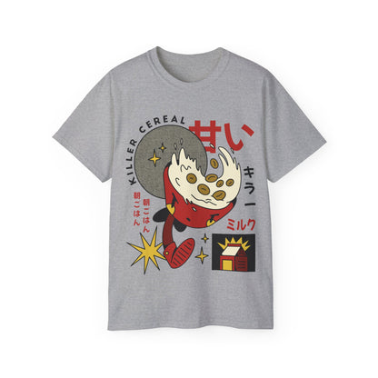 Womens Cartoon Cereal Killer Tee