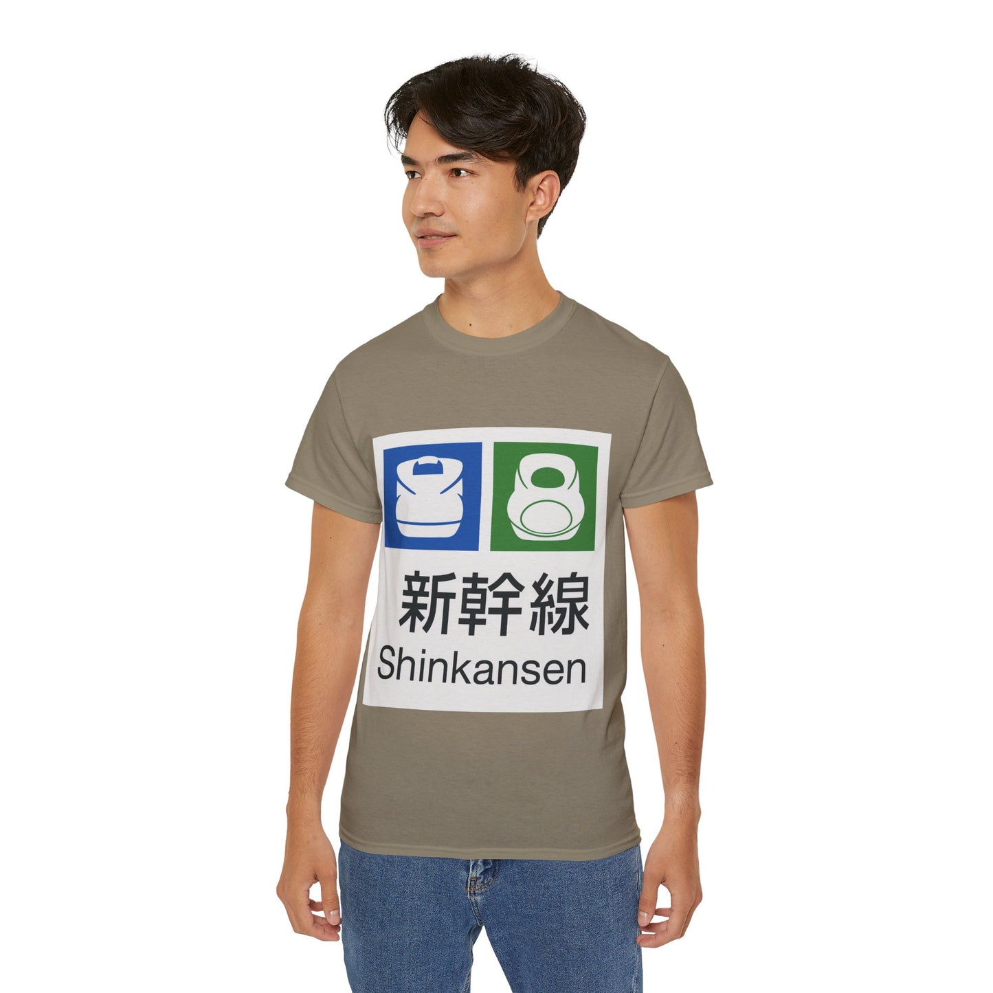 Mens Shinkansen Bullet Train Tee