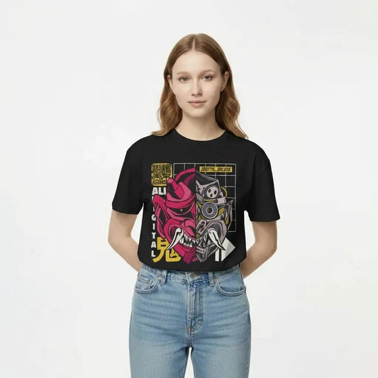 Womens Demon Cyborg Tee