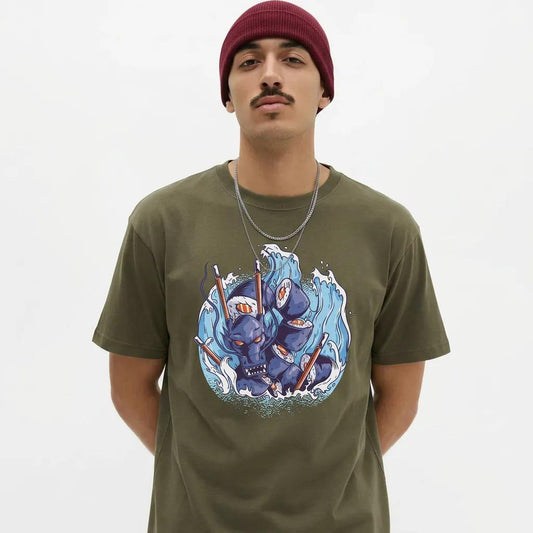 Mens Sushi Dragon Tee 2