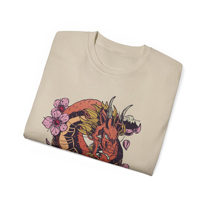 Mens Dragon Sakura Tee