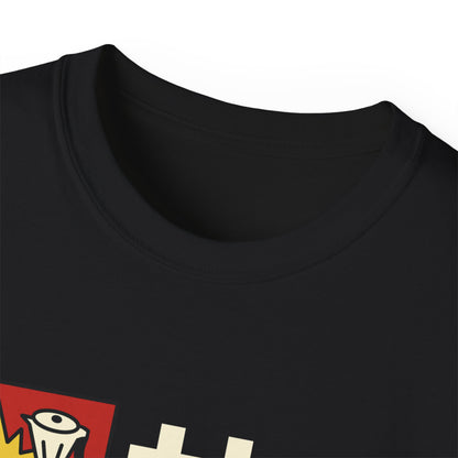 Womens Cartoon Croissant Tee