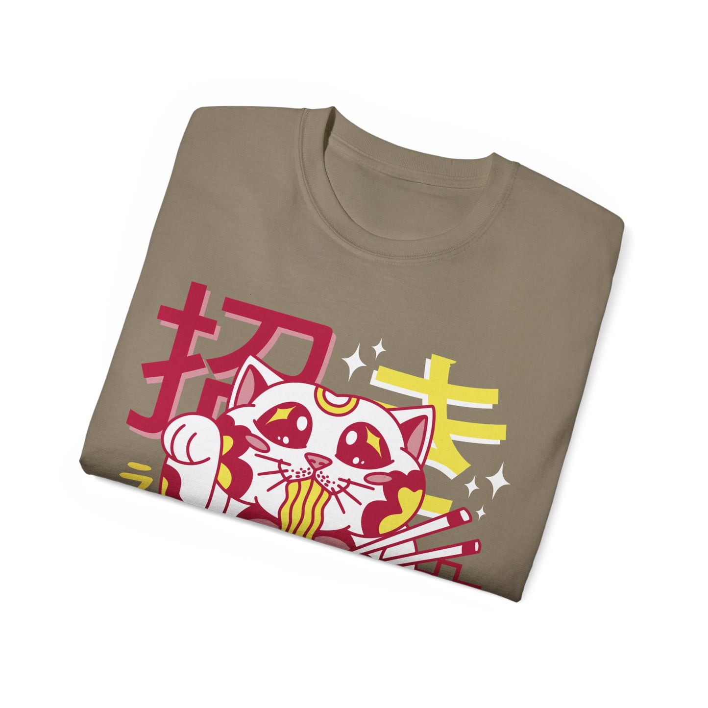 Mens Maneki Cat Ramen Tee