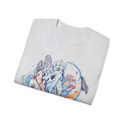 Mens Koi Watercolour Tee