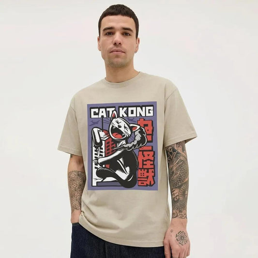 Mens Cat Kong Tee