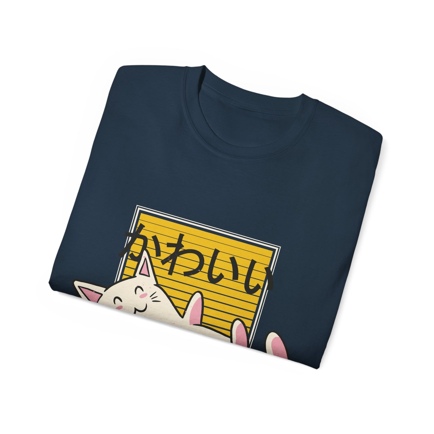 Mens Kawaii Cat Tee