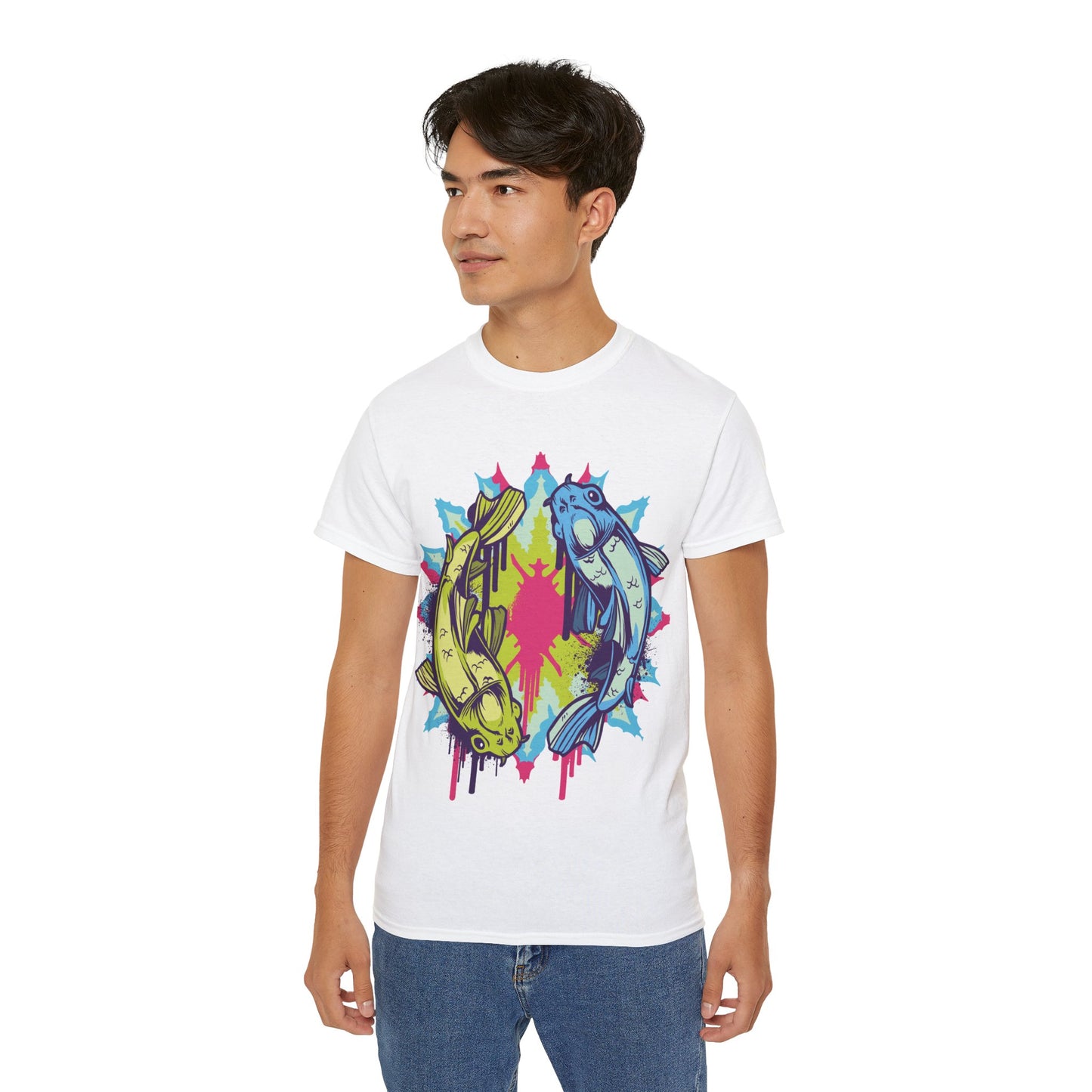 Mens Koi Colorful Tee