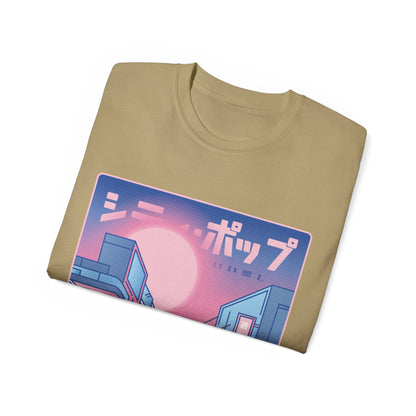 Mens Vaporwave City Tee