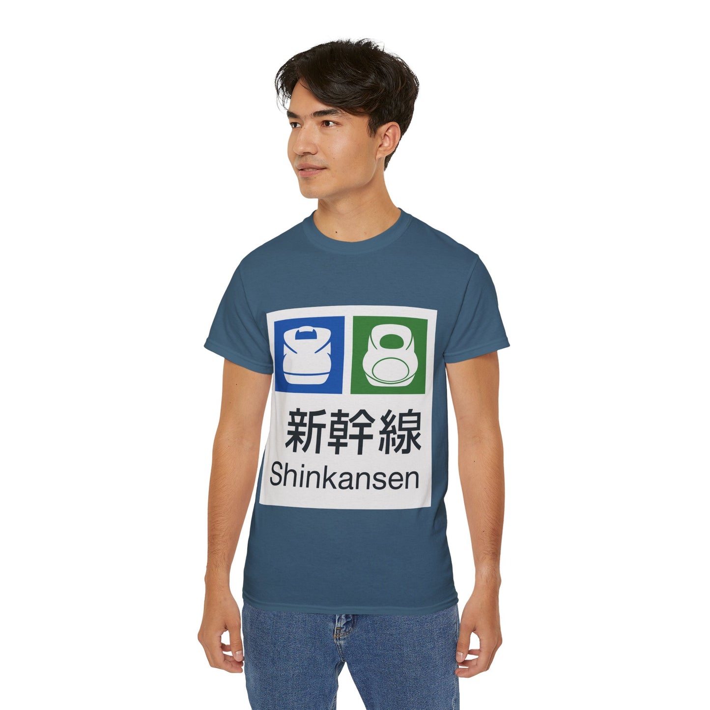 Mens Shinkansen Bullet Train Tee