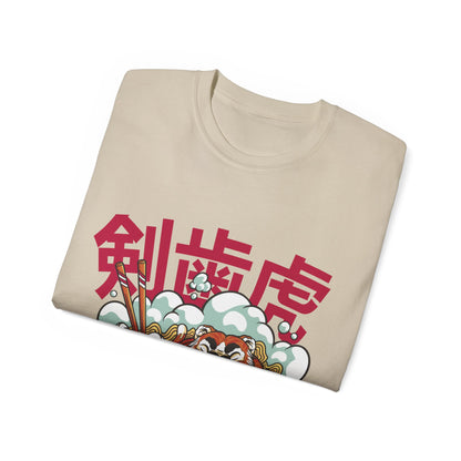 Womens Sleepy Tiger Ramen Tee