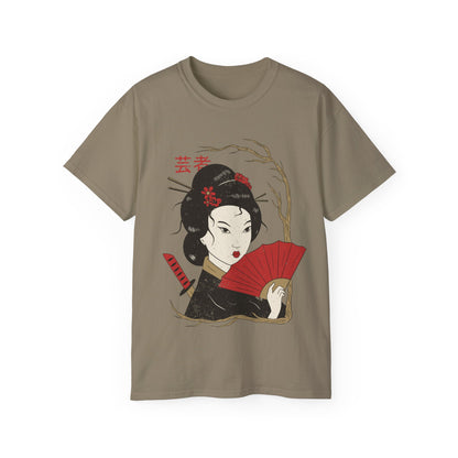 Mens Geisha Illustration Tee