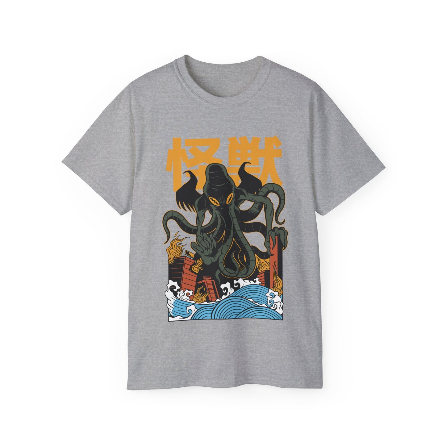 Mens Cthulhu Kaiju Tee