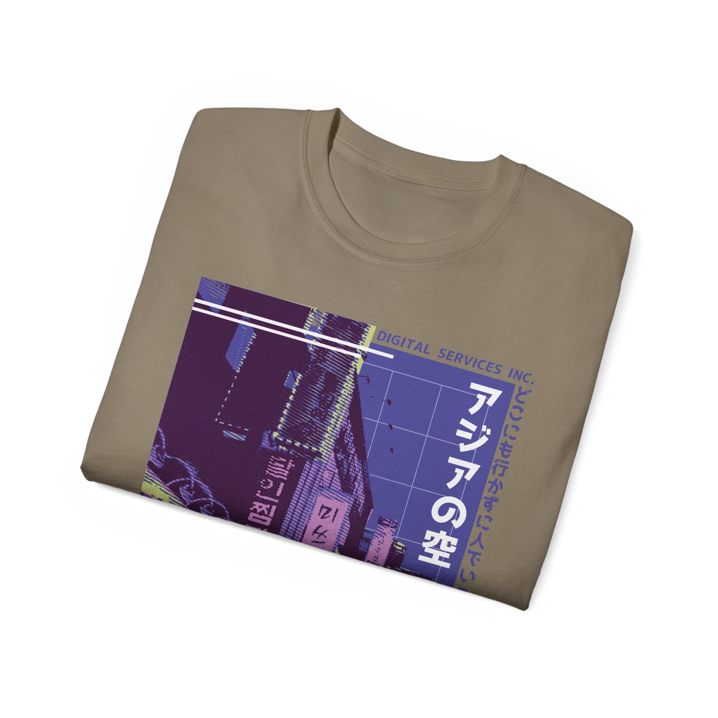 Womens Vaporwave Street T-Shirt