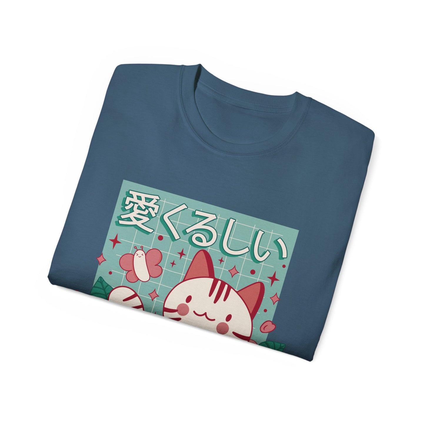 Mens Sakura Cat Tee