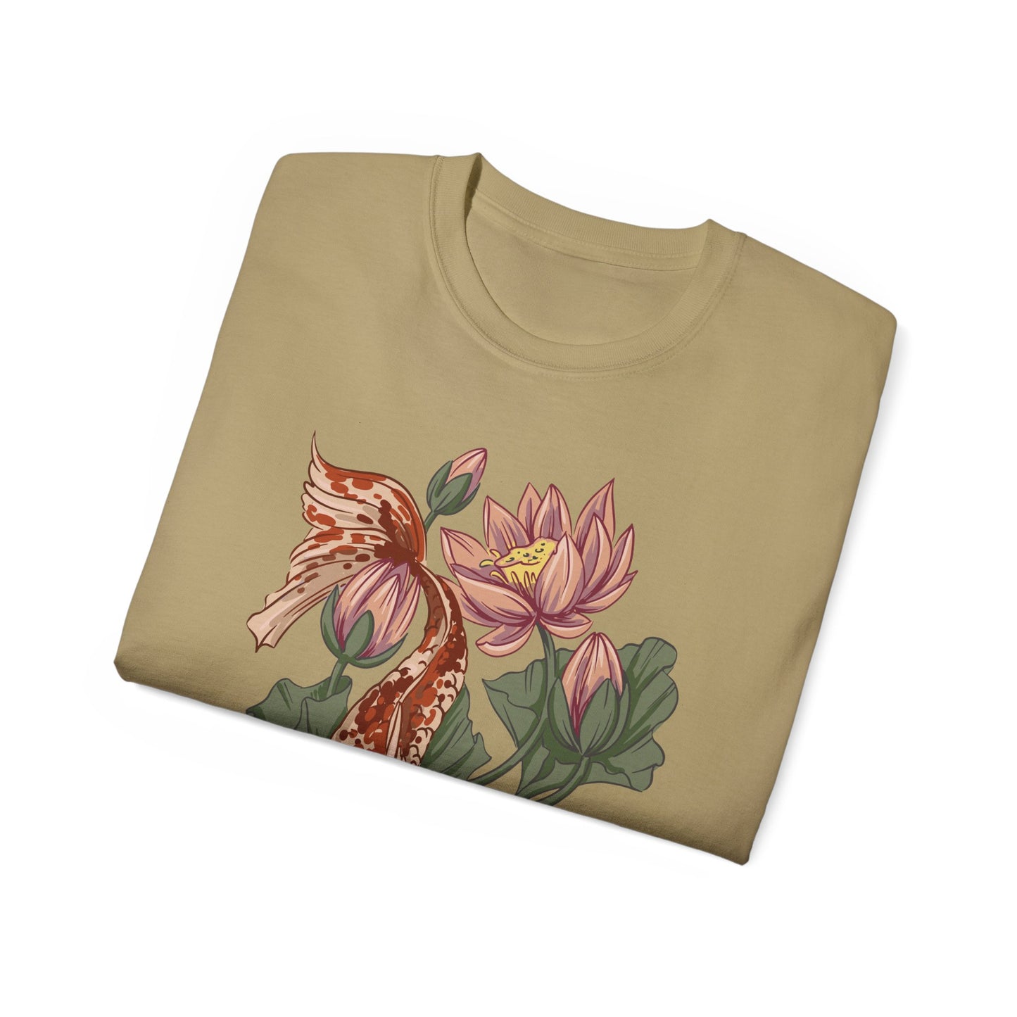 Mens Koi Illustration Tee