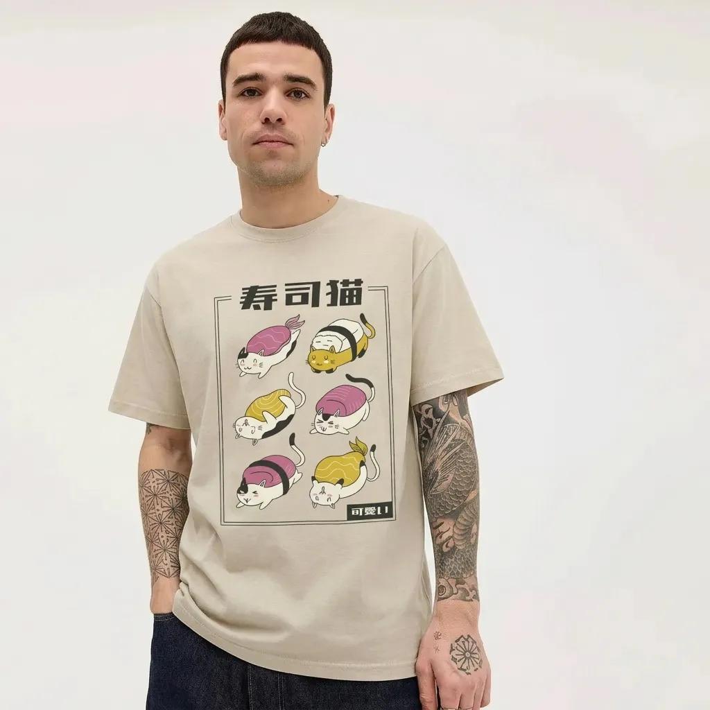 Mens Sushi Cats Tee