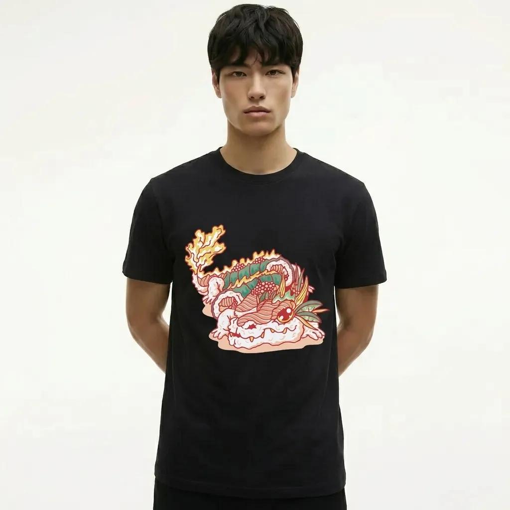 Mens Sushi Dragon Tee