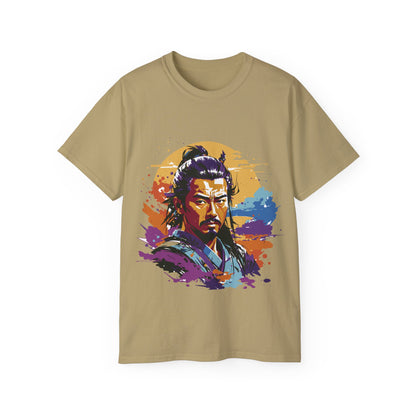 Mens Colourful Samurai Tee