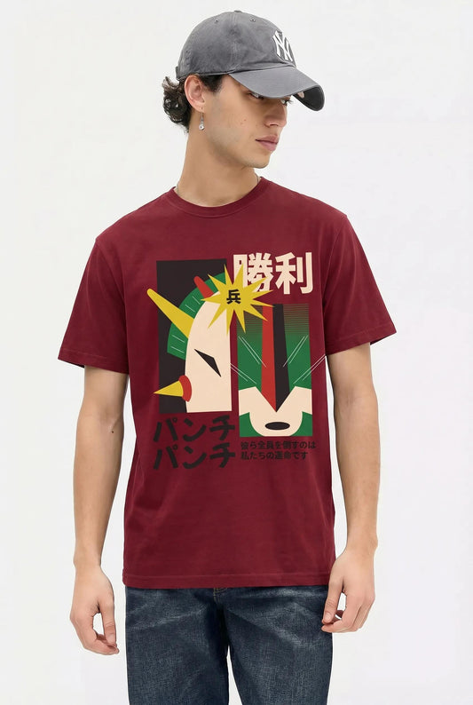 Mens Robot Illustration Tee