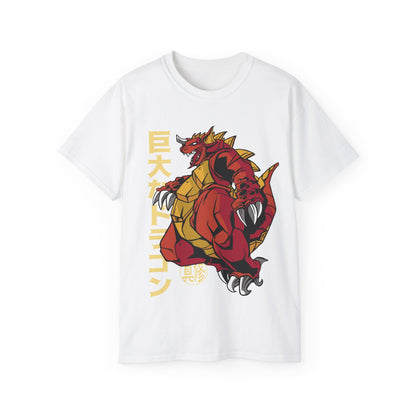 Mens Red Godzilla Tee