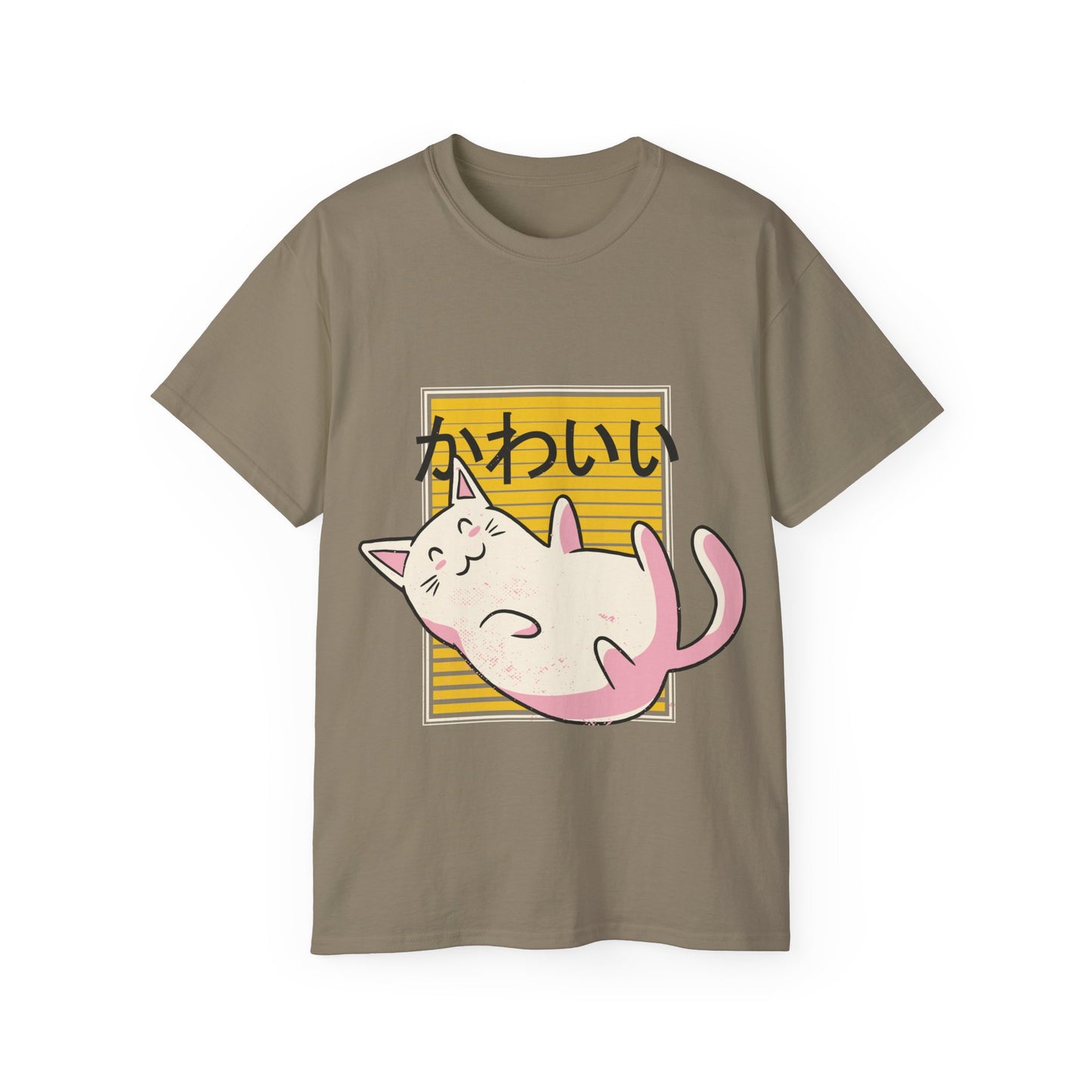 Mens Kawaii Cat Tee