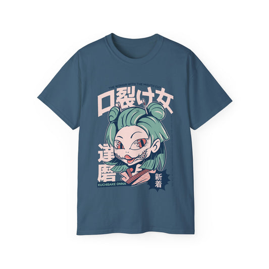 Mens Kuchisake Onna Yokai Tee