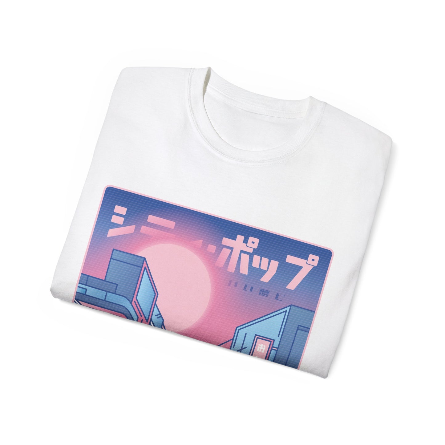 Mens Vaporwave City Tee