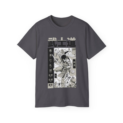 Mens Samurai Fighting Tee