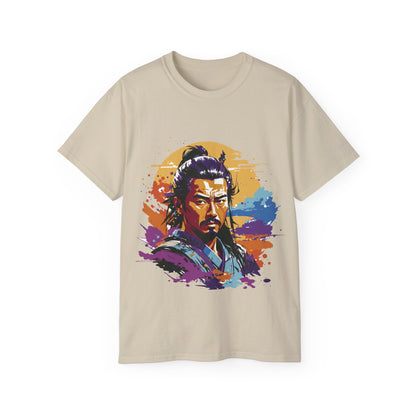 Mens Colourful Samurai Tee